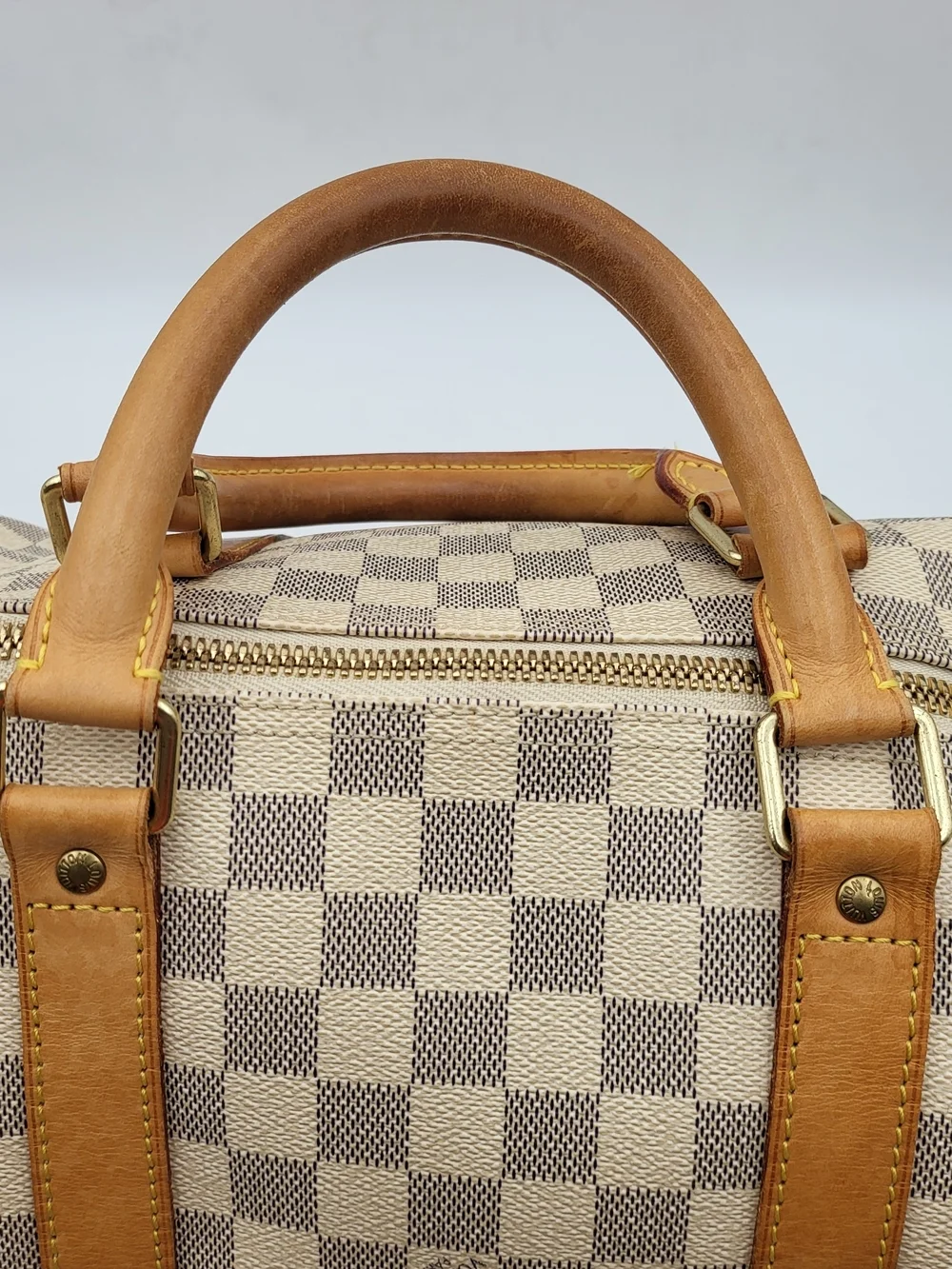 Louis Vuitton Damier Azur Keepall 50..Authentic,.
